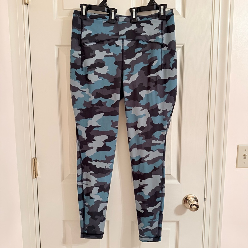 Lululemon Swift Speed High-Rise Tight Heritage Camo Tidewater Teal Multi